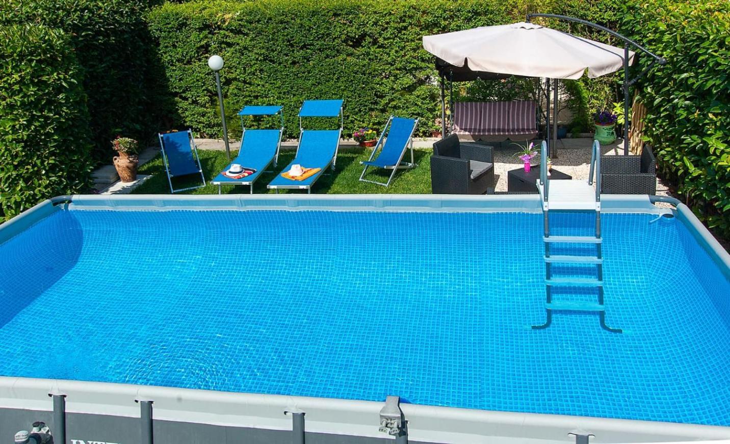 Depandance Con Piscina In Uso In Esclusivo In B&B SantʼAntonio Abate Extérieur photo