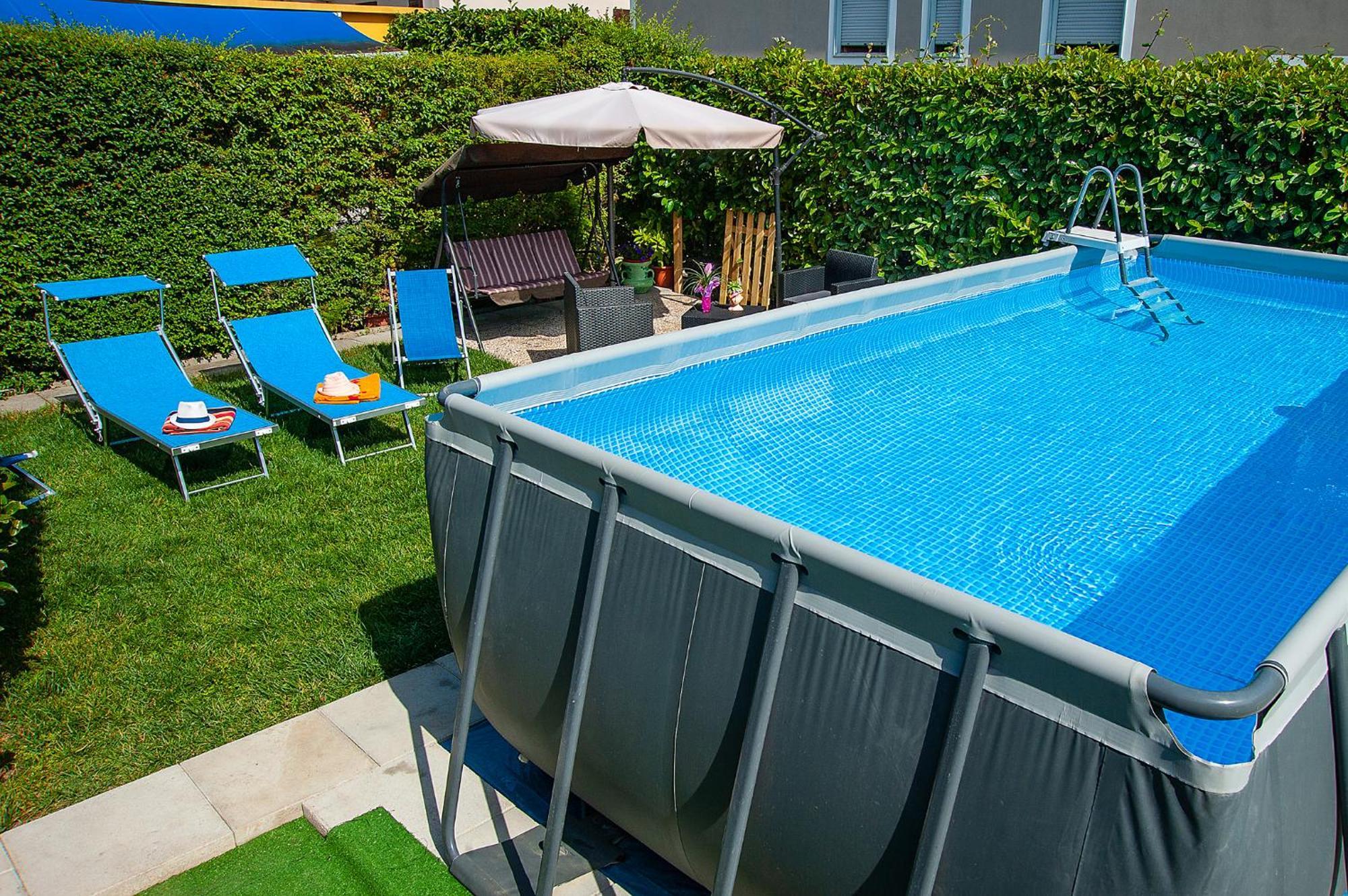 Depandance Con Piscina In Uso In Esclusivo In B&B SantʼAntonio Abate Extérieur photo